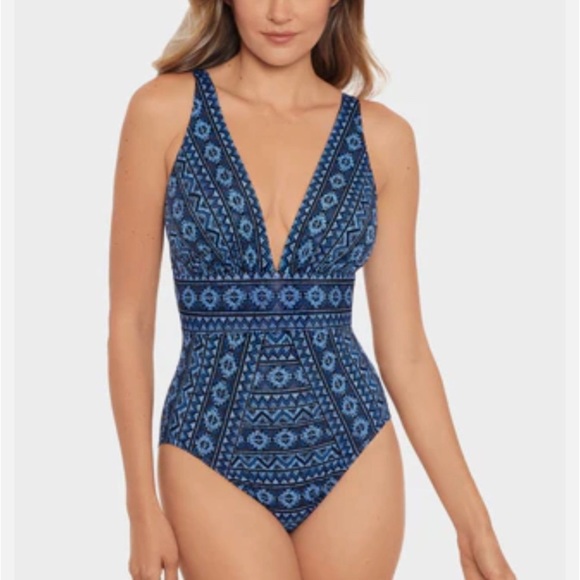 Paillette Odyssey One Piece Swimsuit Plus Size Miracle Suit - Picture 4 of 5